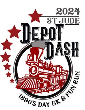 St Jude Depot Dash 2024 Logo