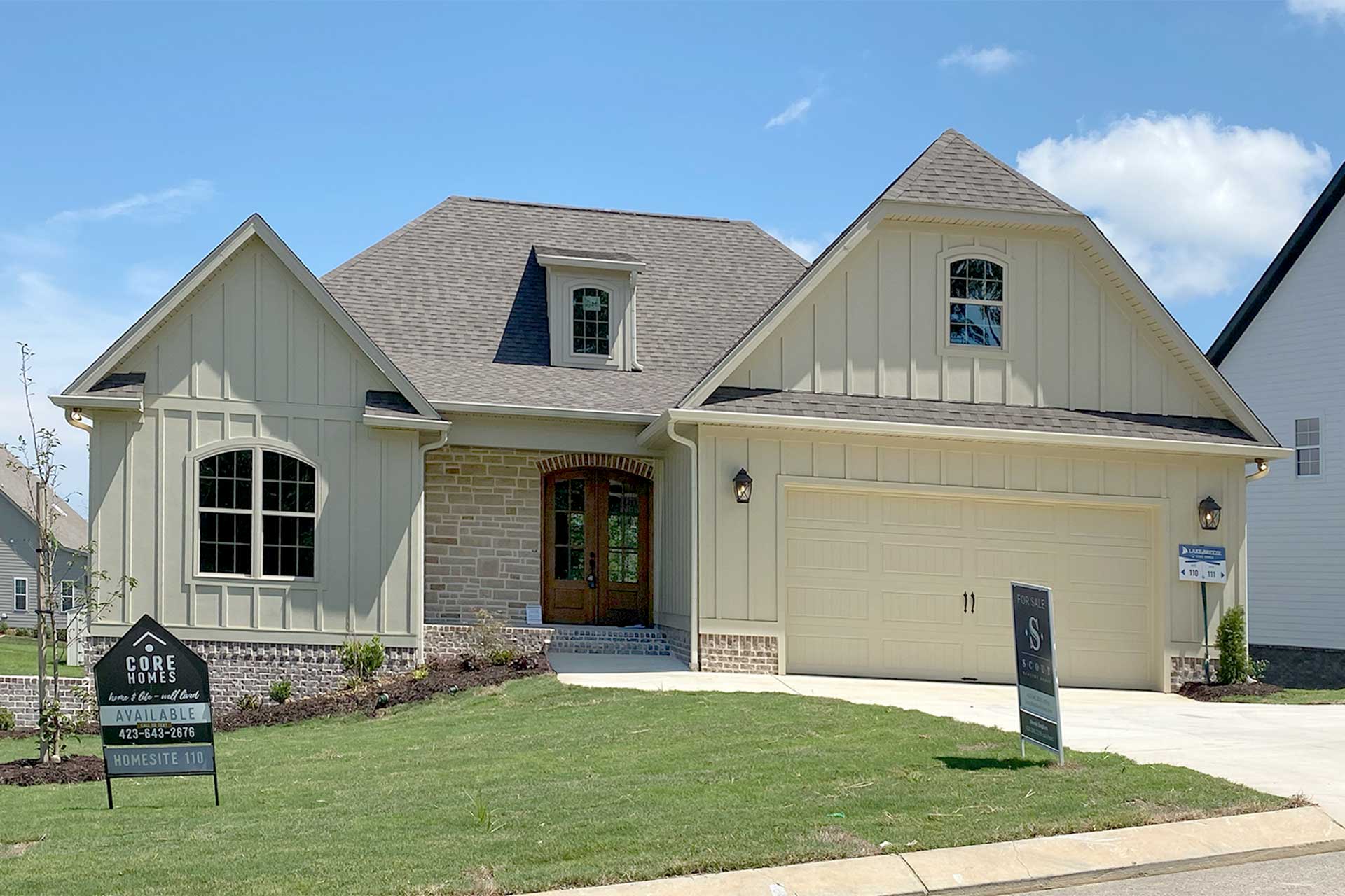 The Oakley LB110 exterior image Core Homes Chattanooga builder